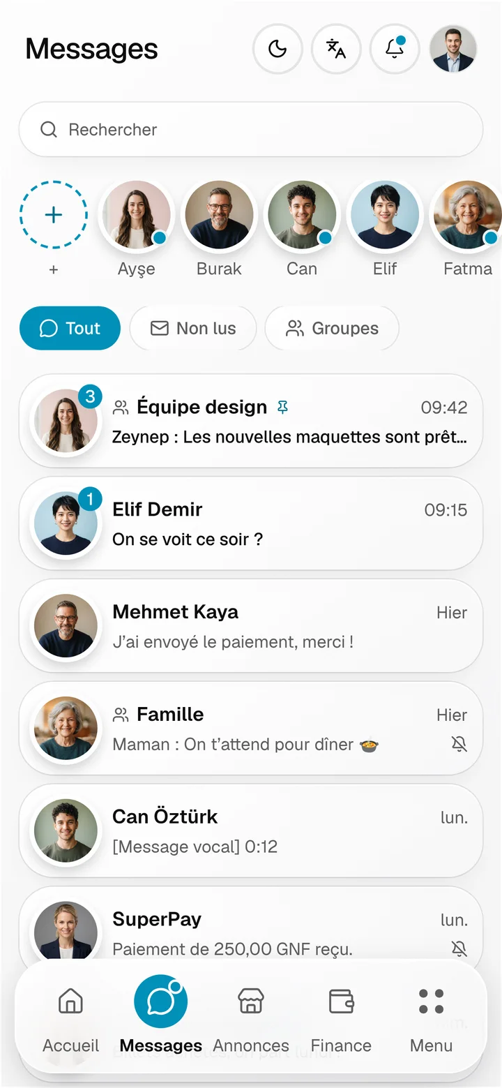 Messages